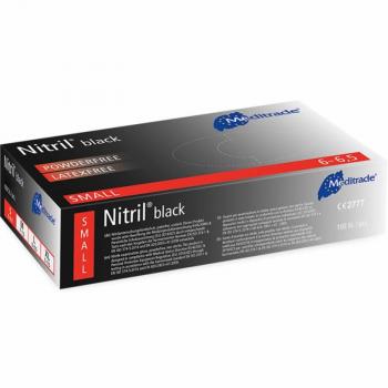 Nitril Schutzhandschuhe Black, Gr. S
